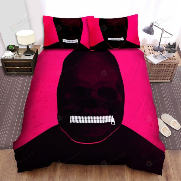 American Horror Story Mouth Lock Movie Poster Bedroom Bedding Ensemble Duvet Cover Set Home Decor