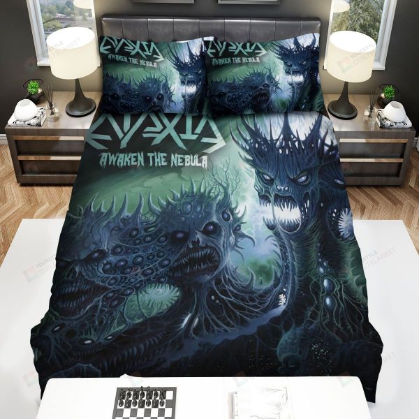 Ataxia Music Band Awaken The Nebula Album Cover Bedding Ensemble Duvet Cover Set Bedroom Decor
