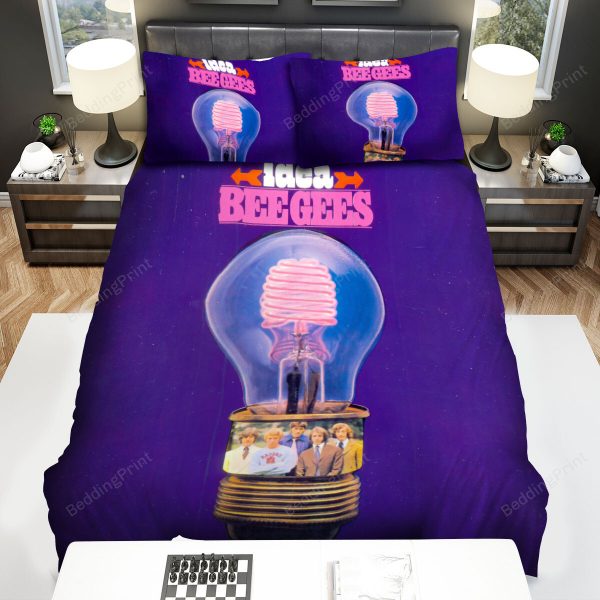 Bee Gees Idea Album Cover Bedroom Bedding Ensemble Duvet Cover Set Home Decor