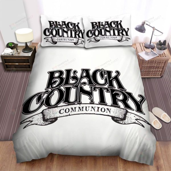 Black Country Communion Band Logo 2 Bedroom Bedding Ensemble Duvet Cover Set Home Decor