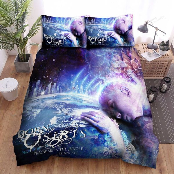 Born Of Osiris Band Throw Me In The Jungle Bedding Ensemble Duvet Cover Set Bedroom Decor