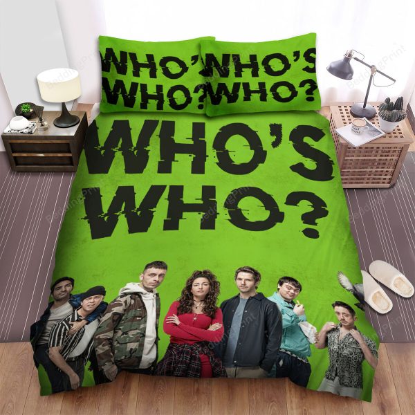 Brassic (2019) Movie Who's Who Bedding Ensemble Duvet Cover Set Bedroom Decor