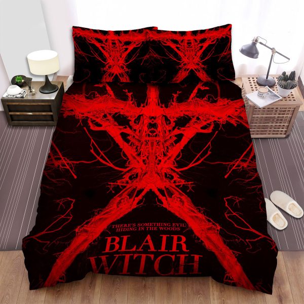 Blair Witch Movie Poster Iii Photo Bedroom Bedding Ensemble Duvet Cover Set Home Decor