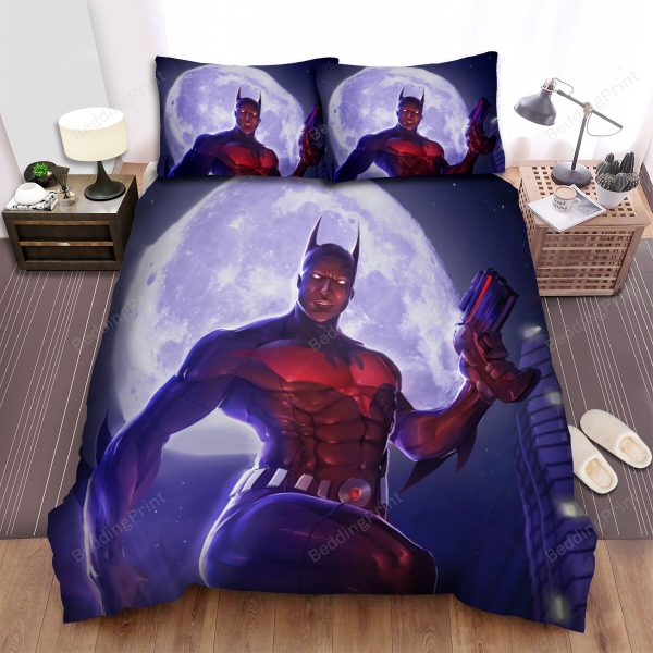 Batman Beyond Animated Series Art 60 Bedding Ensemble Duvet Cover Set Bedroom Decor