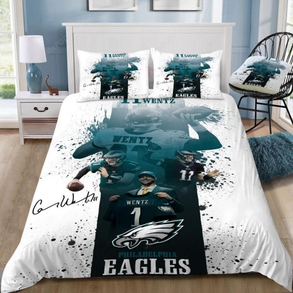 3d Philadelphia Eagles Home Collection Bedding Set Bedroom Decor