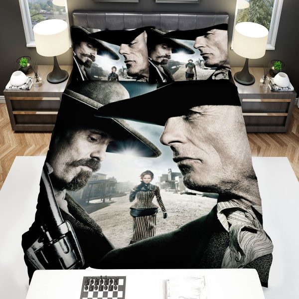 Appaloosa (2008) Movie Poster Bedroom Bedding Ensemble Duvet Cover Set Home Decor