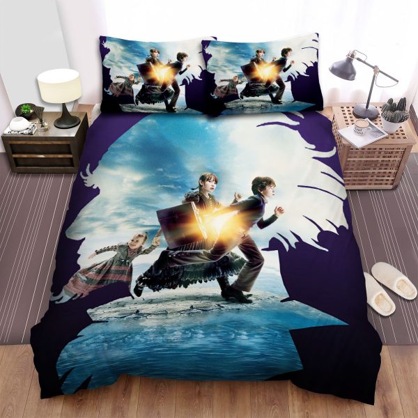 A Series Of Unfortunate Events Movie Children Running Photo Bedding Ensemble Duvet Cover Set Bedroom Decor