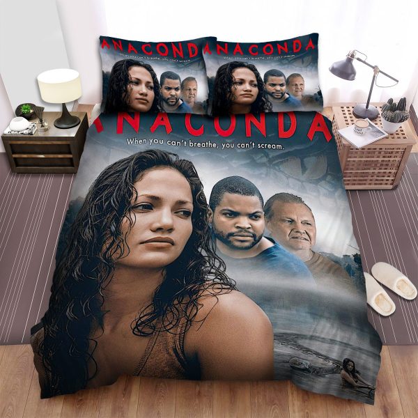 Anaconda Movie Poster V Photo Home Collection Bedding Set Bedroom Decor