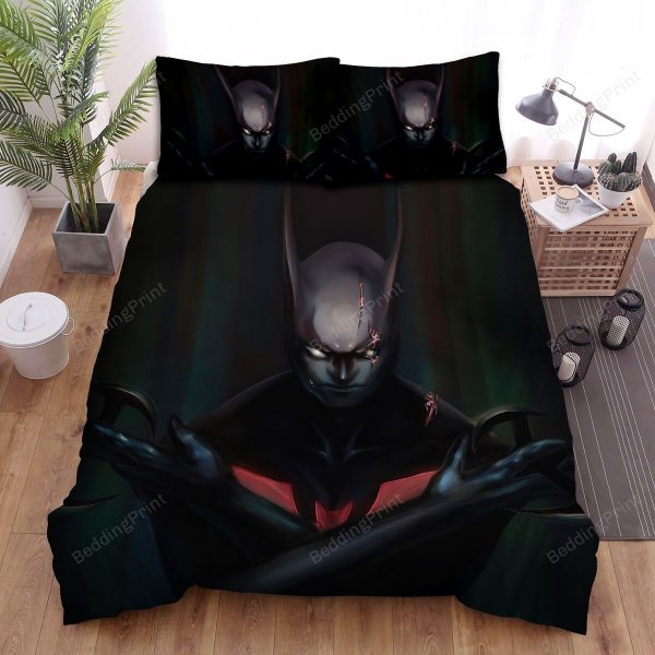 Batman Beyond Animated Series Art 31 Bedroom Bedding Ensemble Duvet Cover Set Home Decor