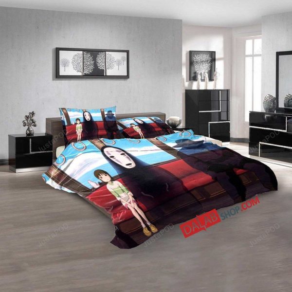 Anime Spirited Away N 3d Home Collection Bedding Set Bedroom Decor