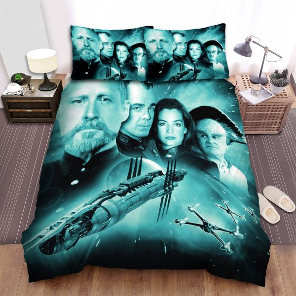 Babylon 5 (1993-1998) Movie Alien Scenery Poster Bedding Ensemble Duvet Cover Set Bedroom Decor