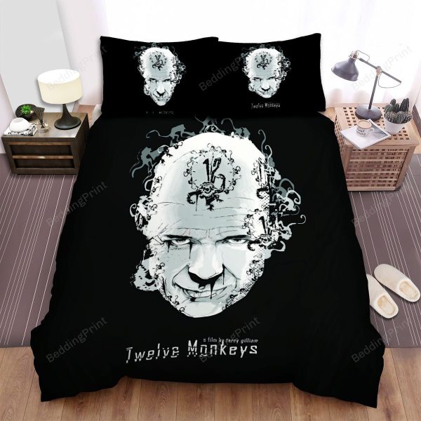 12 Monkeys (2015-2018) The Moon Stood Still On Blueberry Hill Movie Poster Bedding Ensemble Duvet Cover Set Bedroom Decor