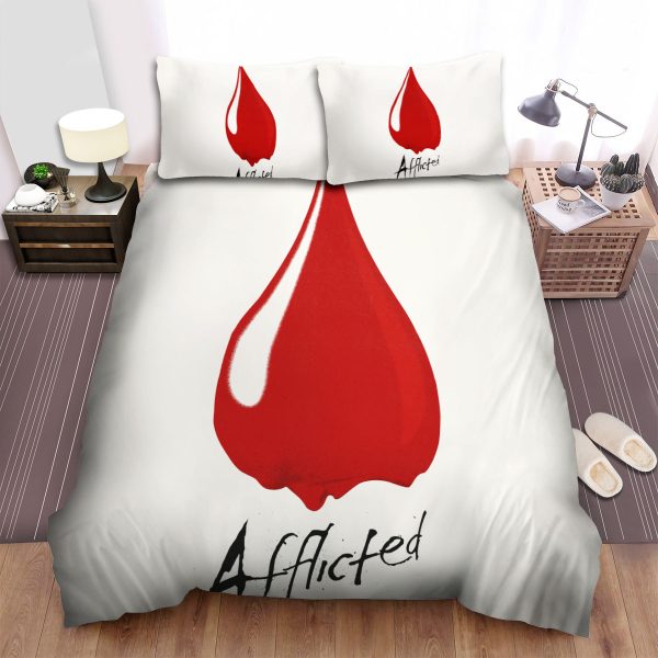 Afflicted (2013) Art Movie Poster Bedroom Bedding Ensemble Duvet Cover Set Home Decor