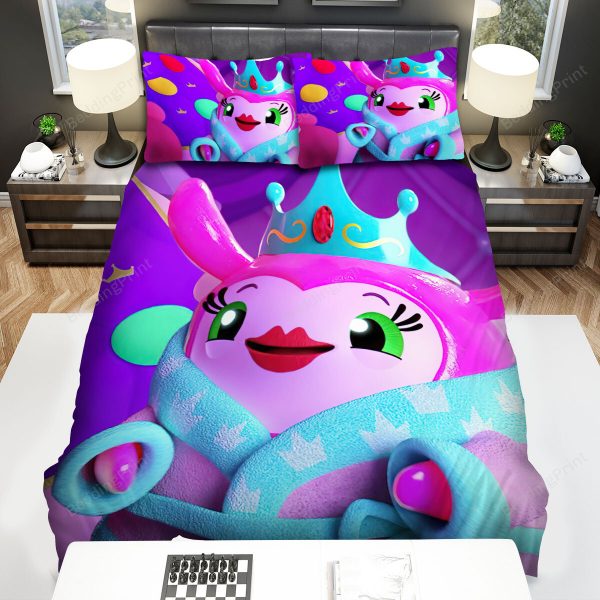 Abby Hatcher Princess Flug Poster Bedding Ensemble Duvet Cover Set Bedroom Decor