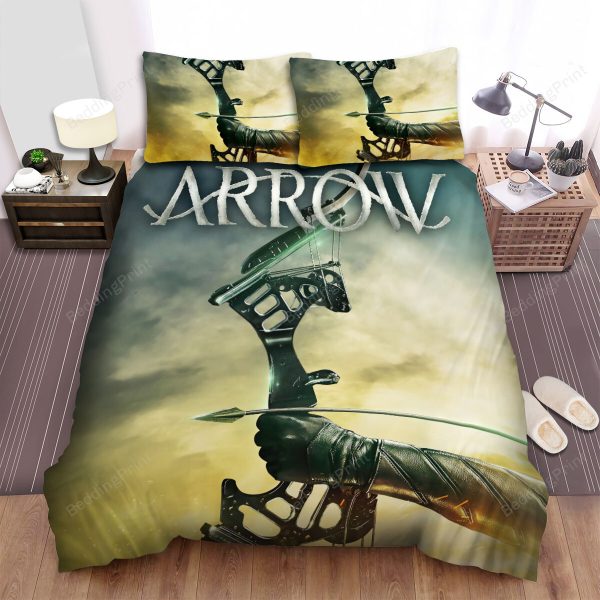 Arrow (2012-2020) Movie Poster 2 Bedroom Bedding Ensemble Duvet Cover Set Home Decor