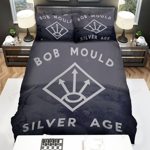 Bob Mould Silver Age Album Music Bedding Ensemble Duvet Cover Set Bedroom Decor