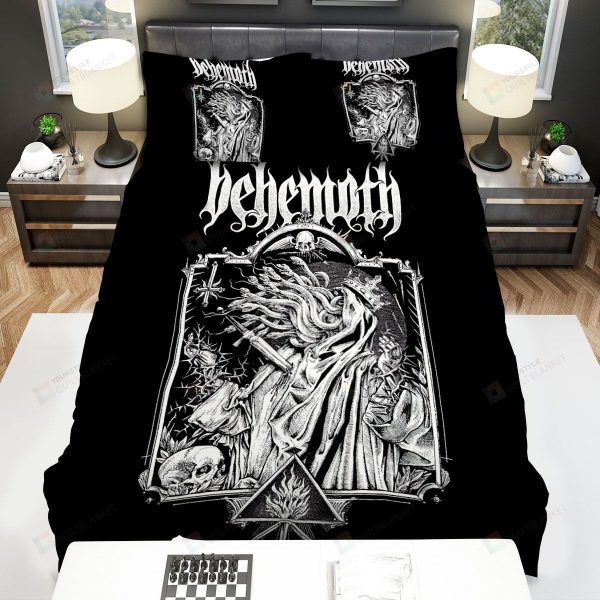 Behemoth Band The Snake King Killed By The Sword Bedroom Bedding Ensemble Duvet Cover Set Home Decor