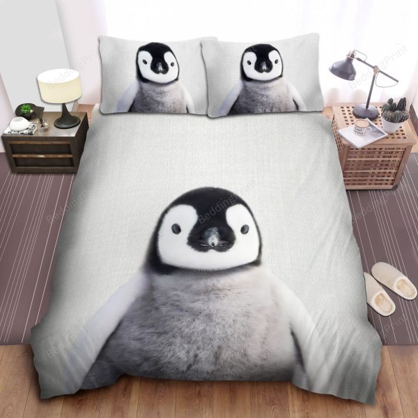 Baby Penguin Bedding Ensemble Duvet Cover Set Bedroom Decor