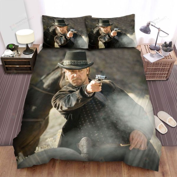 3:10 To Yuma Movie Shoots Photo Bedroom Bedding Ensemble Duvet Cover Set Home Decor