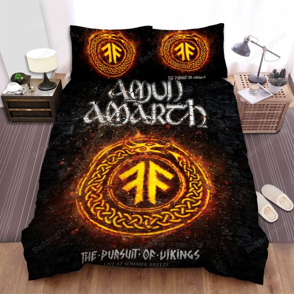 Amon Amarth Band Album The Pursuit Of Vikings Bedroom Bedding Ensemble Duvet Cover Set Home Decor