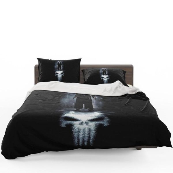 Marvel The Punisher Movie Thomas Jane Home Collection Bedding Set Bedroom Decor