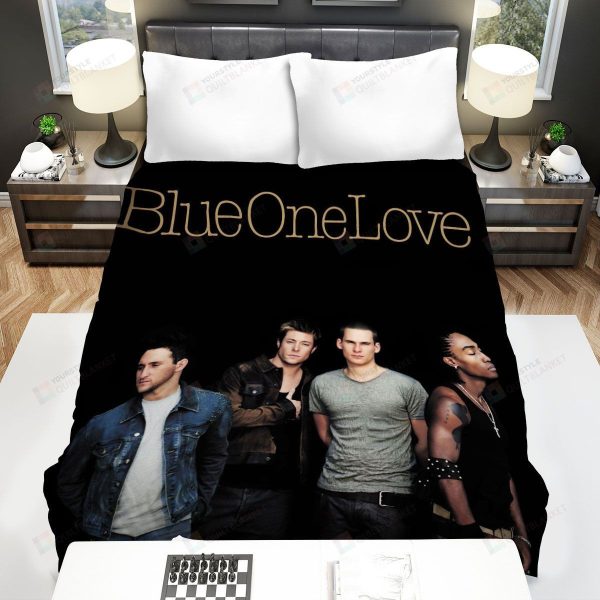 Blue (music Band) One Love Bedroom Bedding Ensemble Duvet Cover Set Home Decor