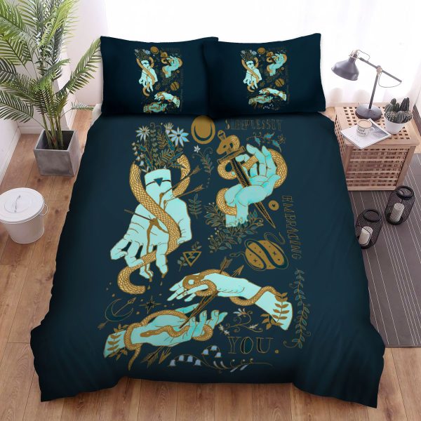 Alt-j Band Snake Home Collection Bedding Set Bedroom Decor