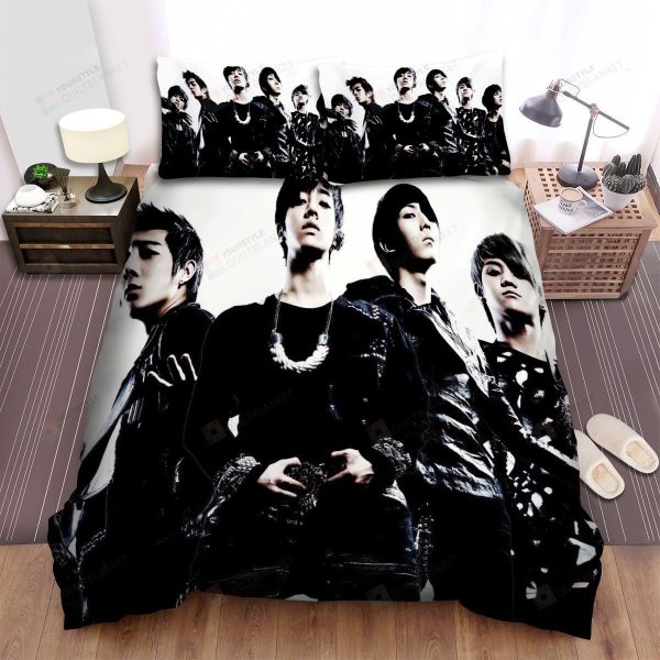 Beast Band Album Shock Of The New Era Bedding Ensemble Duvet Cover Set Bedroom Decor
