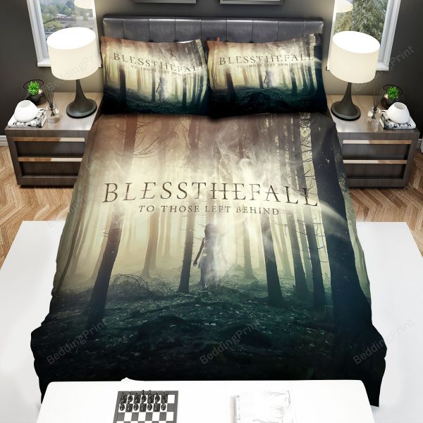 Blessthefall Band Album To Those Left Behind Bedding Ensemble Duvet Cover Set Bedroom Decor