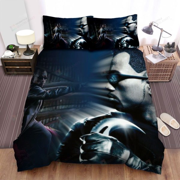 Blade Ii (2002) Marvel Super-heroes Movie Poster Home Collection Bedding Set Bedroom Decor