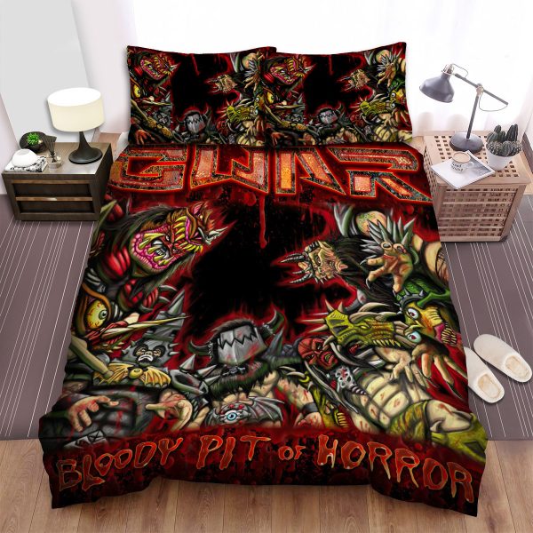 Gwar Music Bloody Pit Or Horror Duvet Cover Bedroom Sets Comfortable Bedding Sets