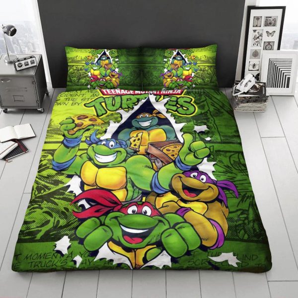Teenage Mutant Ninja Turtles Style 2 Duvet Cover Bedroom Sets Comfortable Bedding Sets