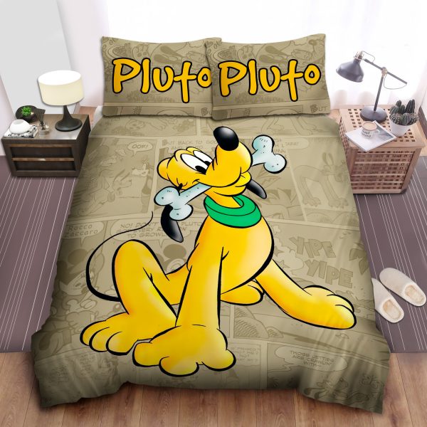 Pluto Dog Bone Duvet Cover Bedroom Sets Comfortable Bedding Sets