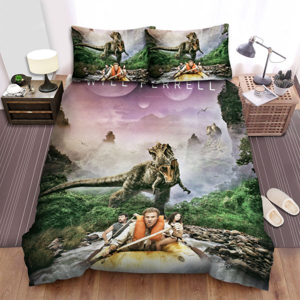 Land Of The Lost (2009) Movie Poster Duvet Cover Bedroom Sets Comfortable Bedding Sets