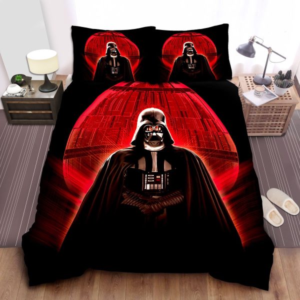 Star Wars Darth Vader And Death Star Duvet Cover Bedroom Sets Comfortable Bedding Sets