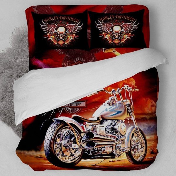 Free Harley Davidson Duvet Cover Bedroom Sets Comfortable Bedding Sets