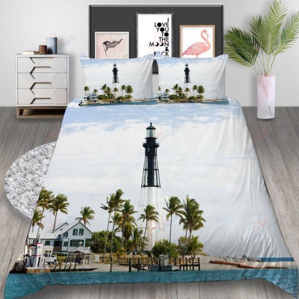 Lighthouse Seaside Beautiful Duvet Cover Bedroom Sets Comfortable Bedding Sets
