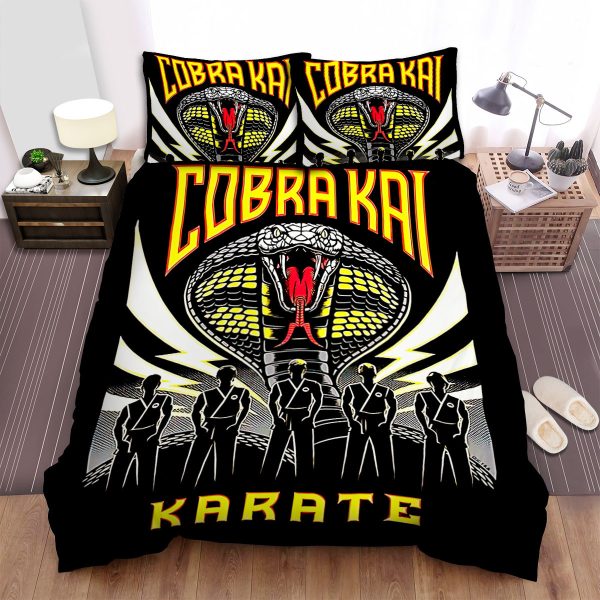 Cobra Kai Movie Digital Art 2 Duvet Cover Bedroom Sets Comfortable Bedding Sets