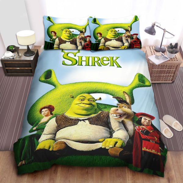 Shrek, First Movie Wallpaper Duvet Cover Bedroom Sets Comfortable Bedding Sets