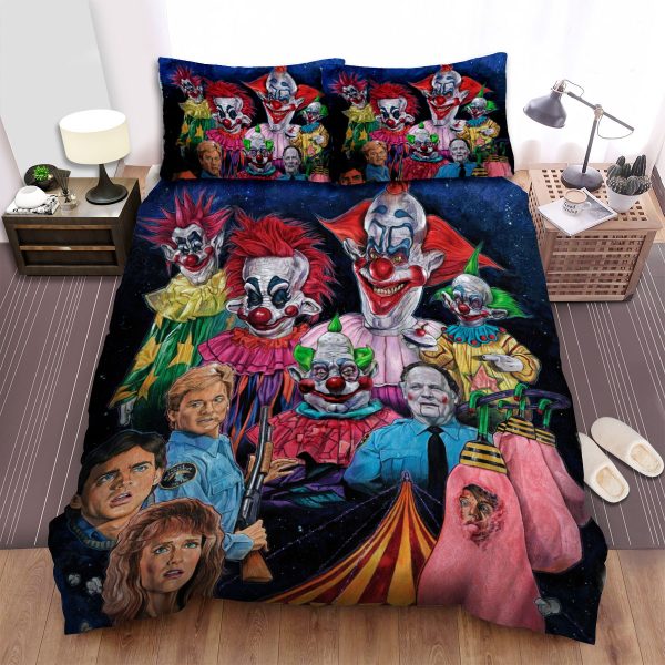 Killer Klowns From Outer Space Movie Characters In The Movie Photos Duvet Cover Bedroom Sets Comfortable Bedding Sets