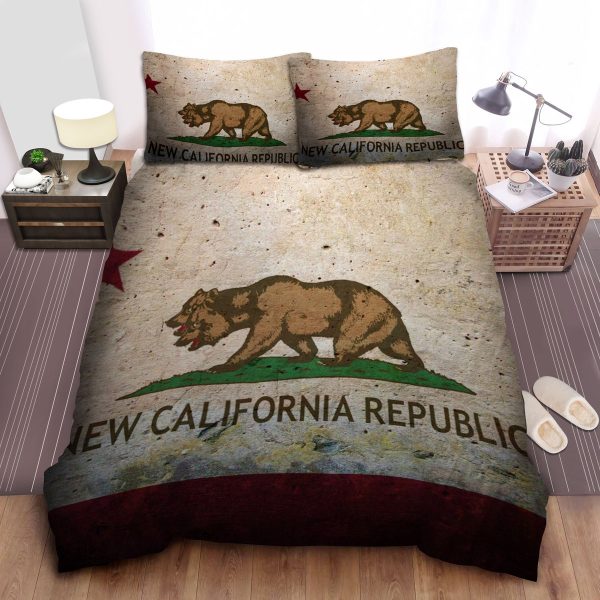 Fallout, New California Republic Two Heads Yao Guai Duvet Cover Bedroom Sets Comfortable Bedding Sets