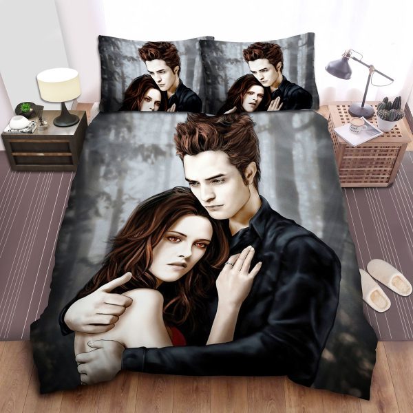 Twilight, Edward Cullen And Bella Swan Duvet Cover Bedroom Sets Comfortable Bedding Sets