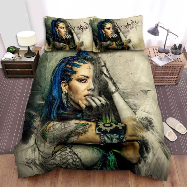 Alissa White Gluz Art Arch Enemy Duvet Cover Bedroom Sets Comfortable Bedding Sets