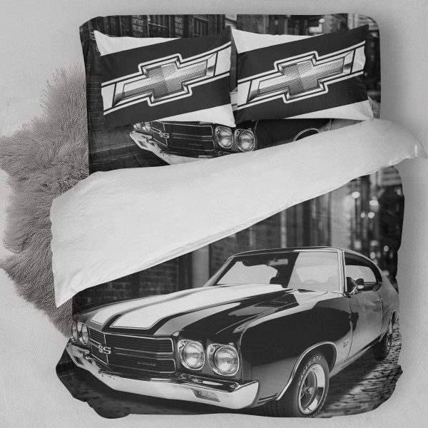 1970 Chevrolet Chevelle Ss 454 Car Duvet Cover Bedroom Sets Comfortable Bedding Sets