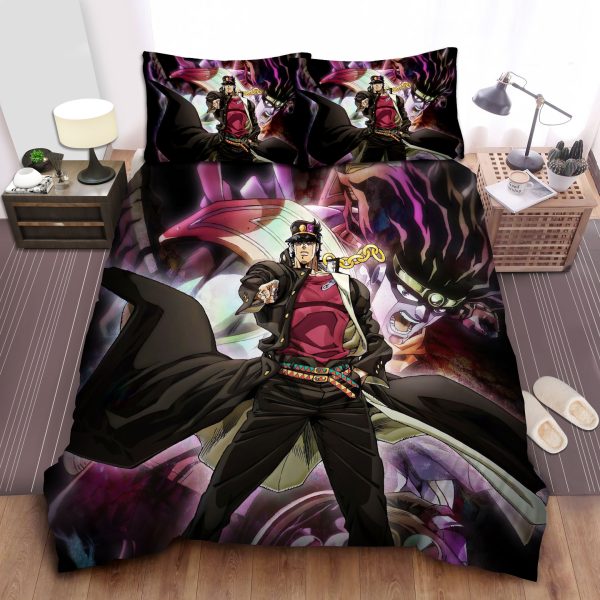 Jojo Bizarre Adventure Protagonist Duvet Cover Bedroom Sets Comfortable Bedding Sets
