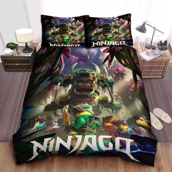 Ninjago The Island Mini-Series Poster Duvet Cover Bedroom Sets Comfortable Bedding Sets