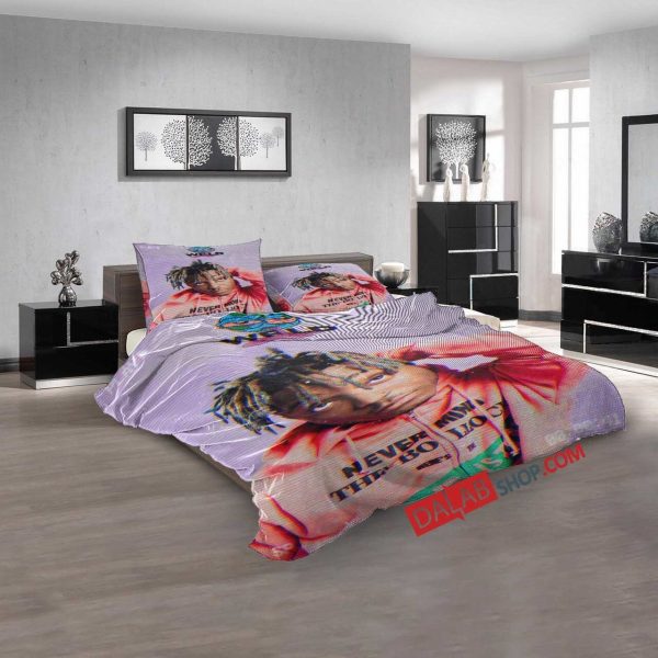 Famous Rapper Juice Wrld D 3ds Duvet Cover Bedroom Sets Comfortable Bedding Sets