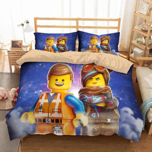 3d The Lego Movie 2 Duvet Cover Bedroom Sets Comfortable Bedding Sets
