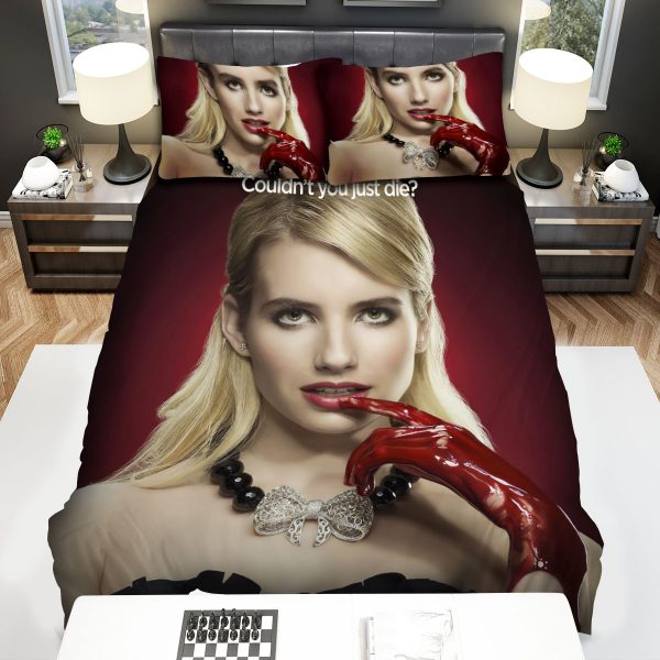 Scream Queens (2015?2016) Chanel Oberlin Movie Poster Duvet Cover Bedroom Sets Comfortable Bedding Sets