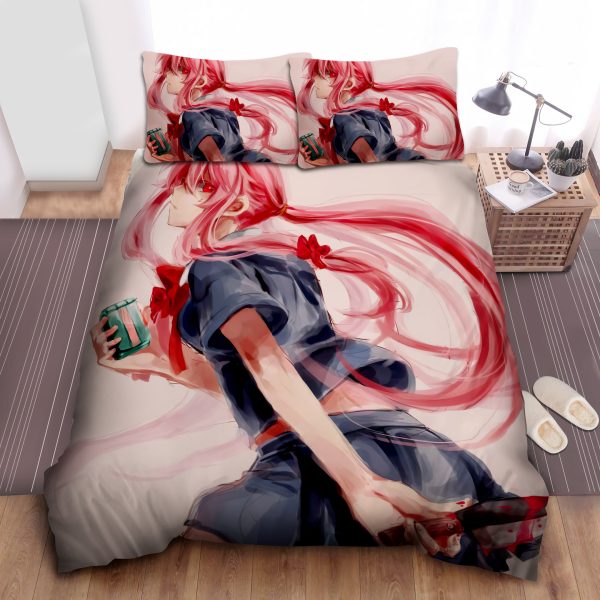 Mirai Nikki In Watercolour Duvet Cover Bedroom Sets Comfortable Bedding Sets